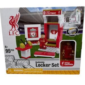 Phillipe Coutinho LFC Soccer Team Buildable Locker Set